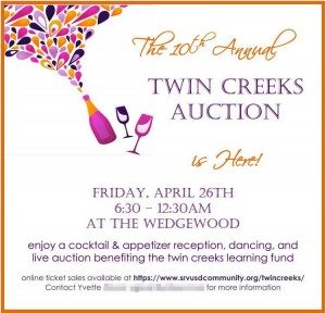 Twin Creeks Auction Invitation 2013