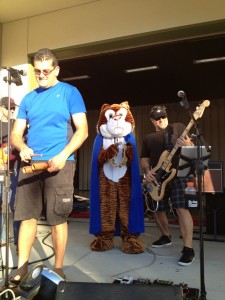 Ryan and TC Tiger rock out