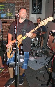 Ryan rocking the bass