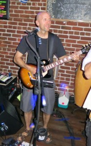 John with his new Les Paul