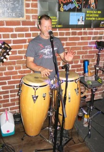Dr Xeno on the congas