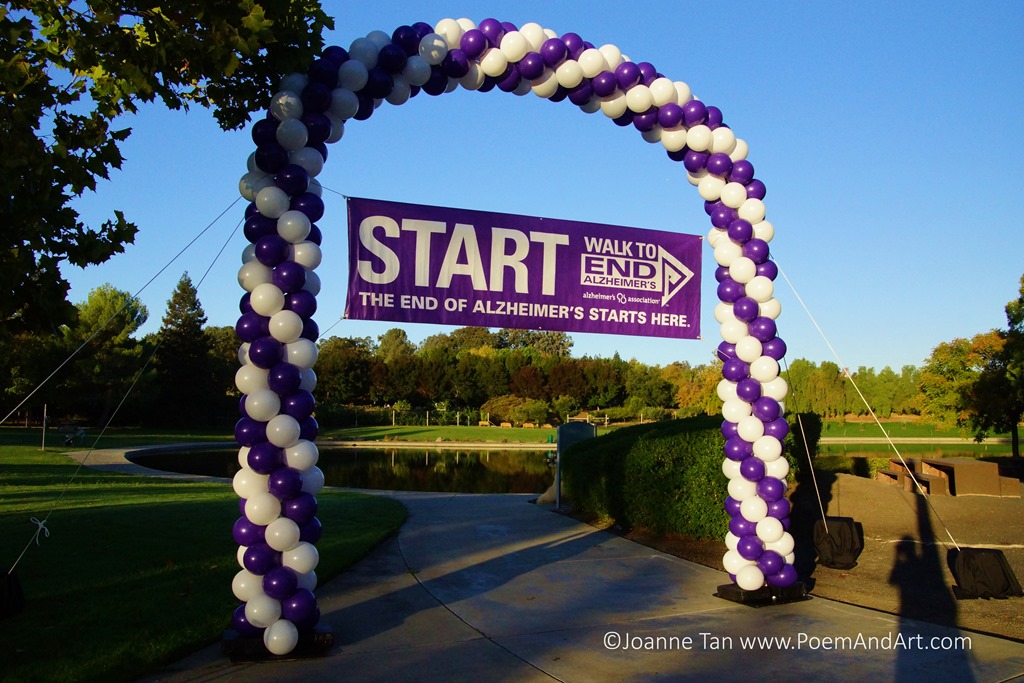 The starting line of the Walk