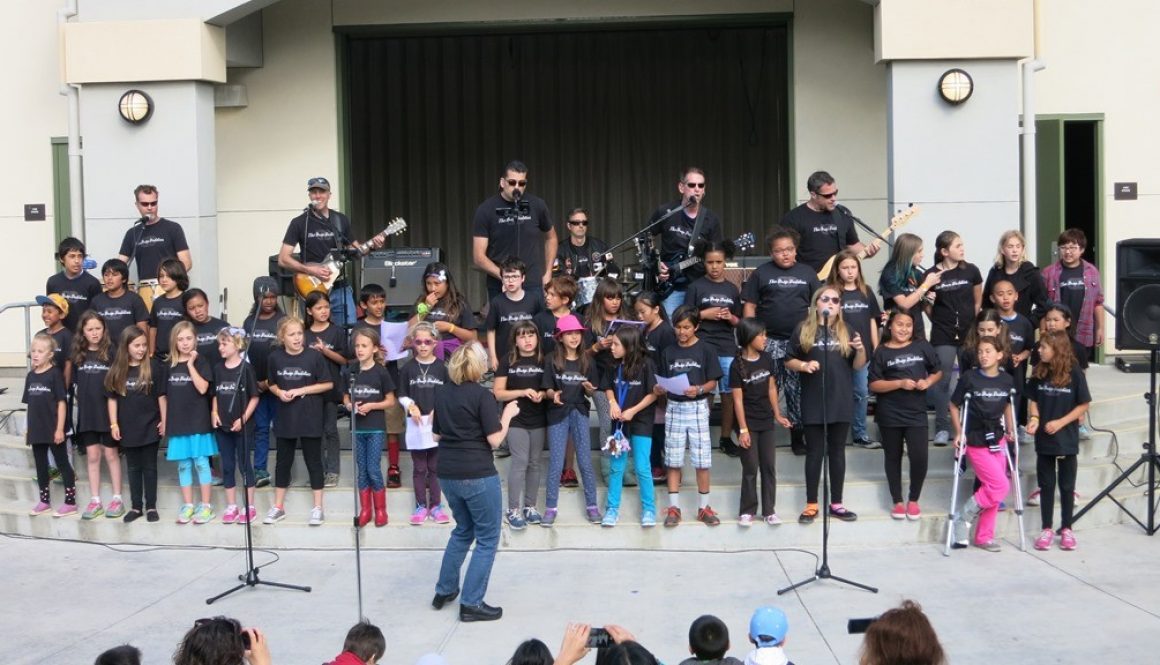 The Drop Daddies with the Twin Creeks Elementary Chorus