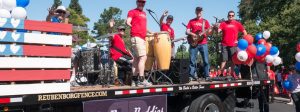 The Drop Daddies in the Danville 4th of July Parade