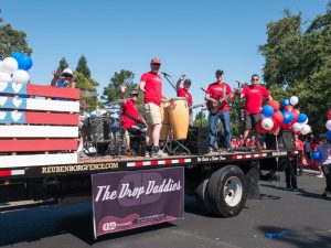 The Drop Daddies in the Danville 4th of July Parade