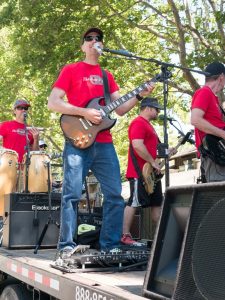 The Drop Daddies in the Danville 4th of July Parade