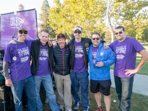 The Drop Daddies at the Walnut Creek Walk To End Alzheimer's 2016