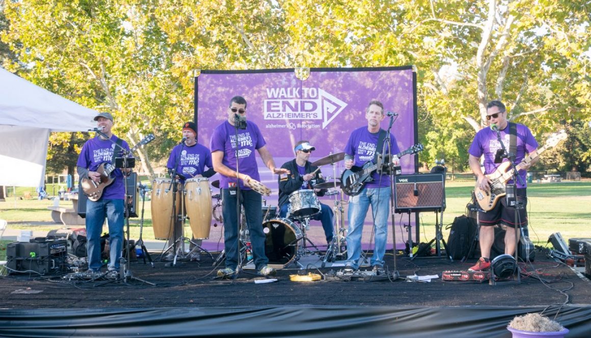 The Drop Daddies at the Walnut Creek Walk To End Alzheimer's 2016