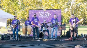 The Drop Daddies at the Walnut Creek Walk To End Alzheimer's 2016