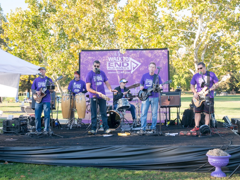 The Drop Daddies at the Walnut Creek Walk To End Alzheimer's 2016