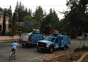 PG&E arriving on scene