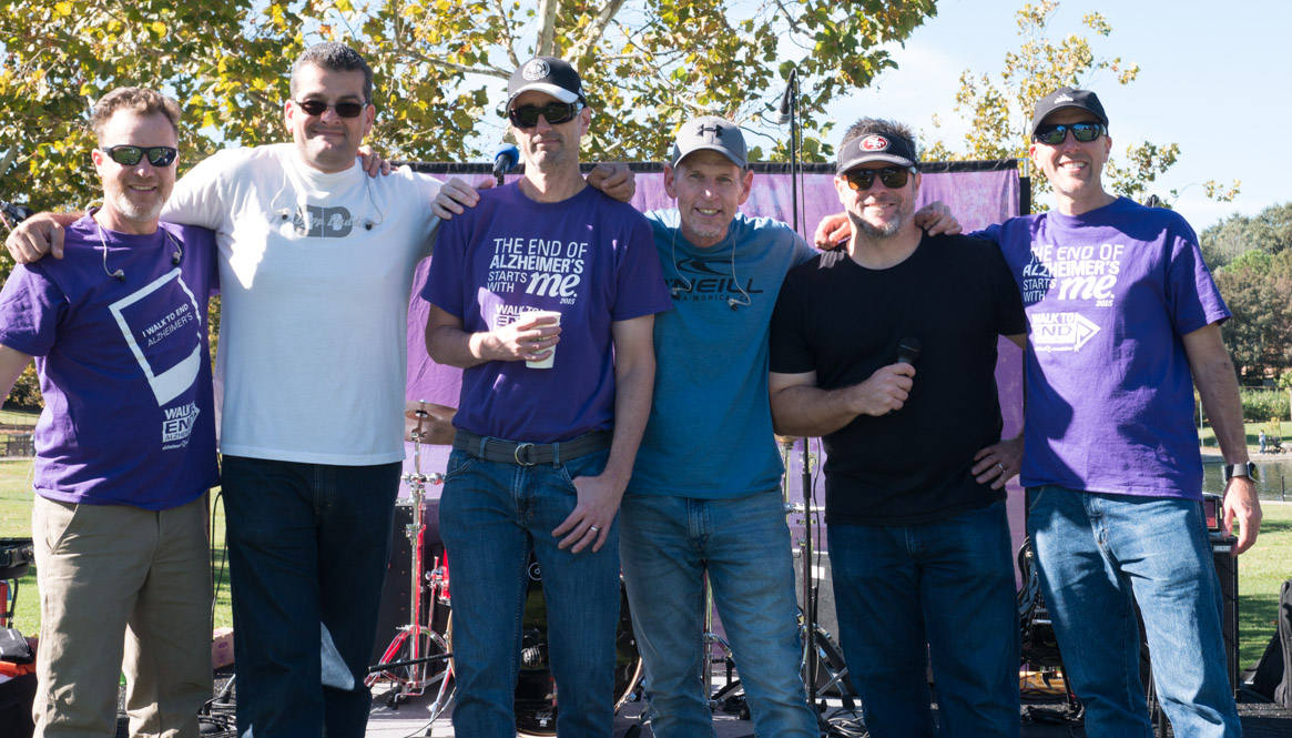 The Drop Daddies At 2017 Walk To End Alzheimer's