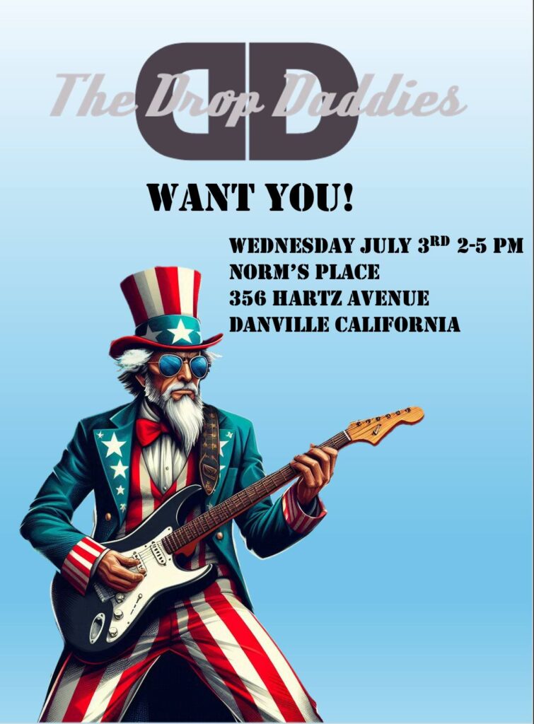 Norms Drop Daddies Poster July 3 2024