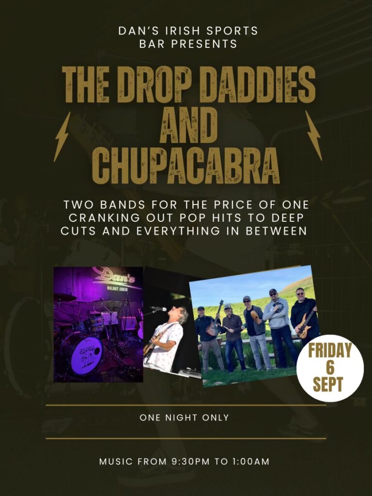 Drop Daddies And Chupacabra Double Header Poster